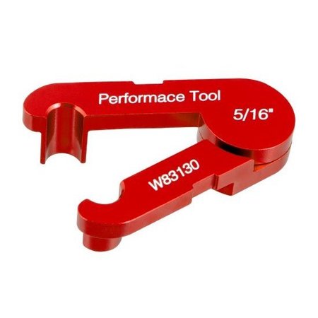 PERFORMANCE TOOL 5/16 In Fuel Filter/Line Tool Disconnect Tool, W83130 W83130